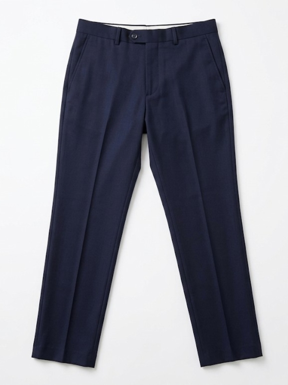 ZTN Women's Classic Navy Dress Pants With 4 Pockets Size L